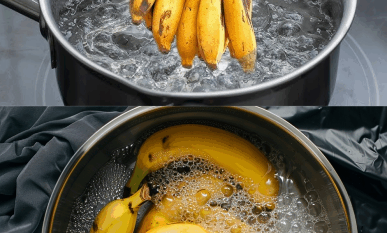 Por qué todos están hirviendo plátanos antes de dormir: descubre los poderosos beneficios del té de plátano