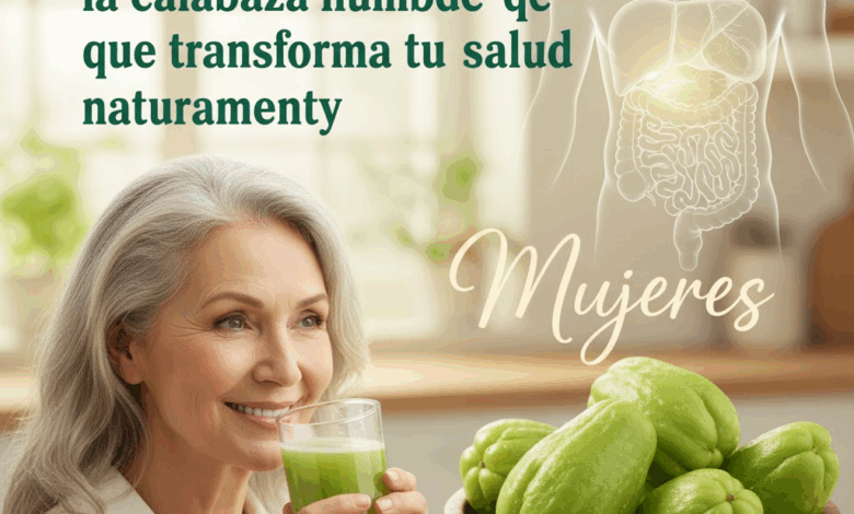 El Chayote: La Calabaza Humilde que Está Transformando la Salud Natural