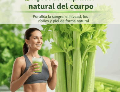 Jugo de Apio para Limpiar Riñones, Hígado y Pulmones