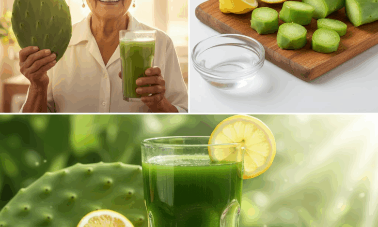El Poder Oculto del Jugo de Limón y Nopal que Transformará tu Rutina de Bienestar