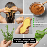 Shampoo casero de aloe vera y romero: haz crecer tu cabello en 15 días Shampoo casero de aloe vera y romero: haz crecer tu cabello en 15 días