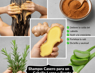 Shampoo casero de aloe vera y romero: haz crecer tu cabello en 15 días Shampoo casero de aloe vera y romero: haz crecer tu cabello en 15 días