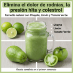 La poderosa mezcla verde que ayuda a aliviar el dolor de rodillas, la mala circulación y el colesterol