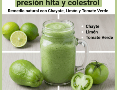 La poderosa mezcla verde que ayuda a aliviar el dolor de rodillas, la mala circulación y el colesterol