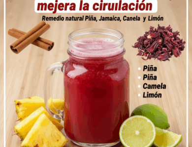 Bebida natural para la infección urinaria, la circulación y los dolores articulares