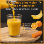 Batido natural para mejorar la visión y decir adiós a las migrañas y cataratas Batido natural para mejorar la visión y decir adiós a las migrañas y cataratas