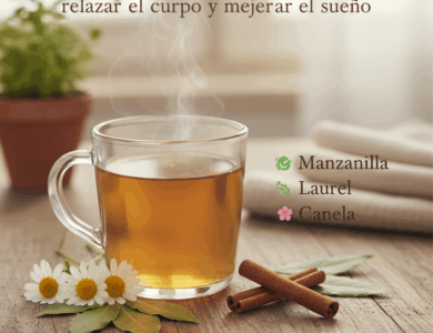 Infusión natural para desinflamar el vientre, mejorar el sueño y aliviar el estrés