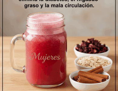 Elimina la diabetes, el hígado graso y la mala circulación con esta mezcla natural de tres ingredientes