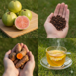 Bebida Natural de Guayaba, Clavo de Olor y Cúrcuma: Un Remedio Casero para la Circulación, el Azúcar y la Presión Arterial