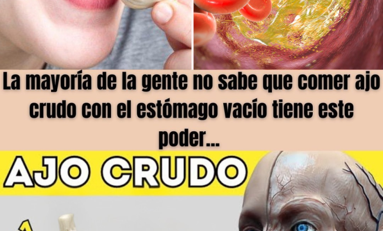 Qué pasa si comes ajo en ayunas por una semana