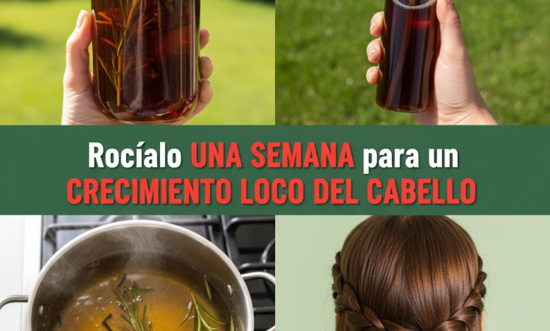 Tónico de Romero y Clavo: el Secreto Natural para un Crecimiento Loco del Cabello
