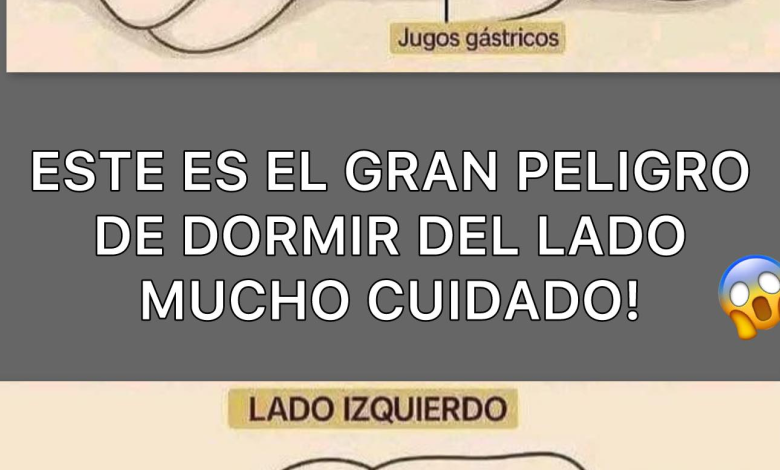 CUIDADO: Dormir del Lado Derecho Puede Estar Afectando tu Salud sin Que lo Sepas
